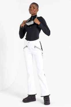 Dare 2b Julien Macdonald Regulation Softshell-Skihose, Weiss