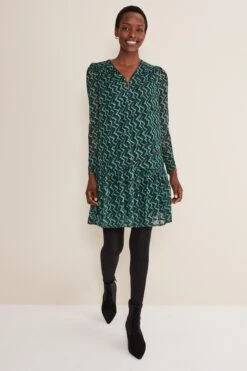 Phase Eight Dorathy Netzstoff-Kleid, Blau -Next || RIVER ISLAND Verkaufsgeschäft D74845s3