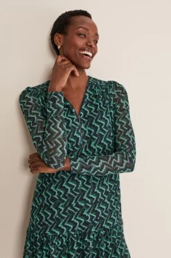 Phase Eight Dorathy Netzstoff-Kleid, Blau -Next || RIVER ISLAND Verkaufsgeschäft D74845s4