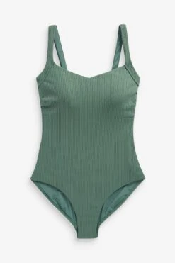 Savannah Miller X Next Bauchformender Gerippter Badeanzug -Next || RIVER ISLAND Verkaufsgeschäft D78 946s7