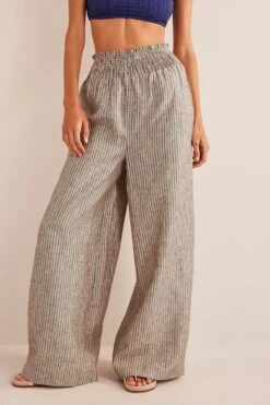 Boden Leinenhose Mit Gerafftem Bund