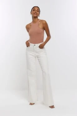 River Island 90s Long Straight Jeans