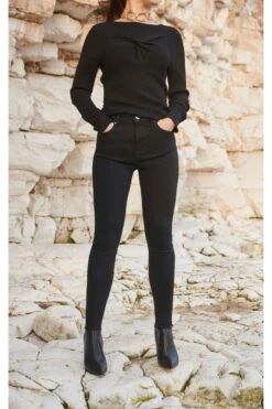 Another Sunday Skinny-Jeans, Schwarz -Next || RIVER ISLAND Verkaufsgeschäft D88991s4