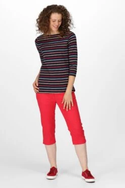 Regatta Bayla Gestreiftes T-Shirt Mit 3/4-Ärmeln, Schwarz 13 Regatta Bayla Gestreiftes T-Shirt Mit 3/4-Ärmeln, Schwarz -Next || RIVER ISLAND Verkaufsgeschäft D98694s3