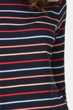 Regatta Bayla Gestreiftes T-Shirt Mit 3/4-Ärmeln, Schwarz 15 Regatta Bayla Gestreiftes T-Shirt Mit 3/4-Ärmeln, Schwarz -Next || RIVER ISLAND Verkaufsgeschäft D98694s5