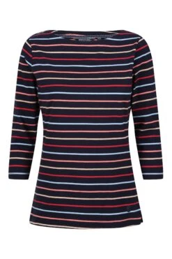 Regatta Bayla Gestreiftes T-Shirt Mit 3/4-Ärmeln, Schwarz 16 Regatta Bayla Gestreiftes T-Shirt Mit 3/4-Ärmeln, Schwarz -Next || RIVER ISLAND Verkaufsgeschäft D98694s6