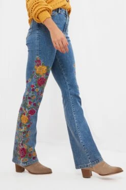 Joe Browns Festival Fun Bestickte Jeans -Next || RIVER ISLAND Verkaufsgeschäft K48110s3