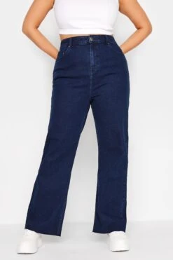 Yours Curve Jeans Mit Weitem Bein