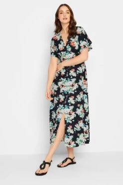 Long Tall Sally Kleid Mit Schlitz Vorn