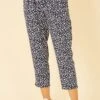 Yumi Cropped-Hose Mit Animalprint -Next || RIVER ISLAND Verkaufsgeschäft K54227s