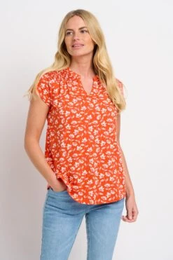 Brakeburn Fließende Bluse Mit Blumenprint