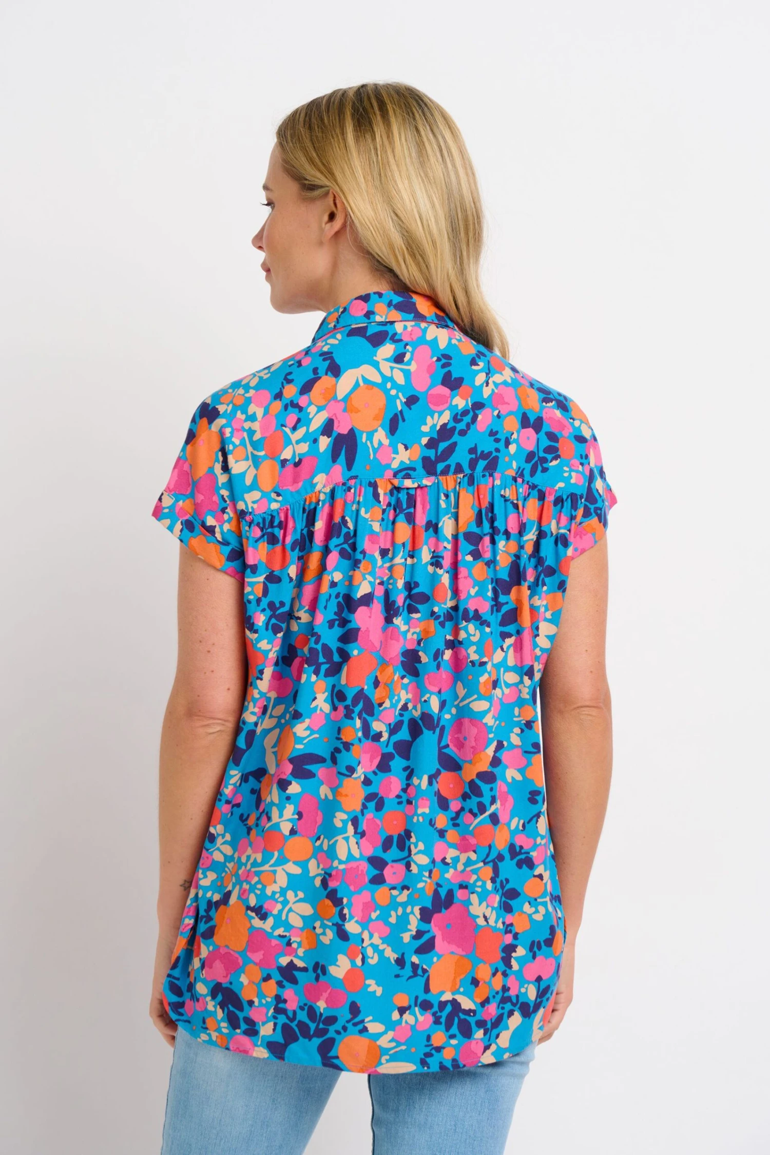 Brakeburn Bloom Hemd Mit Blumenmuster 4 Brakeburn Bloom Hemd Mit Blumenmuster – Bild 2