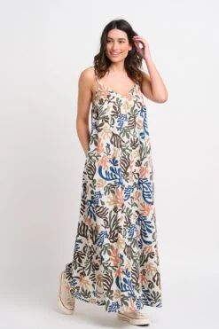 Brakeburn Maxikleid, Koralle -Next || RIVER ISLAND Verkaufsgeschäft K56538s5