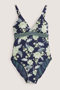 Boden Arezzo Badeanzug Mit V-Ausschnitt Und Bahnendesign -Next || RIVER ISLAND Verkaufsgeschäft M33241s5