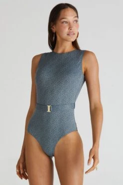 Aqua Blu Brianna Einteiliger Badeanzug Mit Animalprint -Next || RIVER ISLAND Verkaufsgeschäft M79819s3