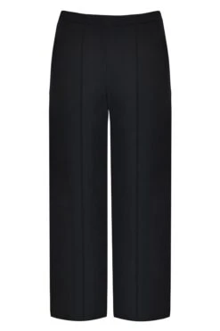 Live Unlimited Curve Bootleg Jersey Black Trousers -Next || RIVER ISLAND Verkaufsgeschäft N04578s5