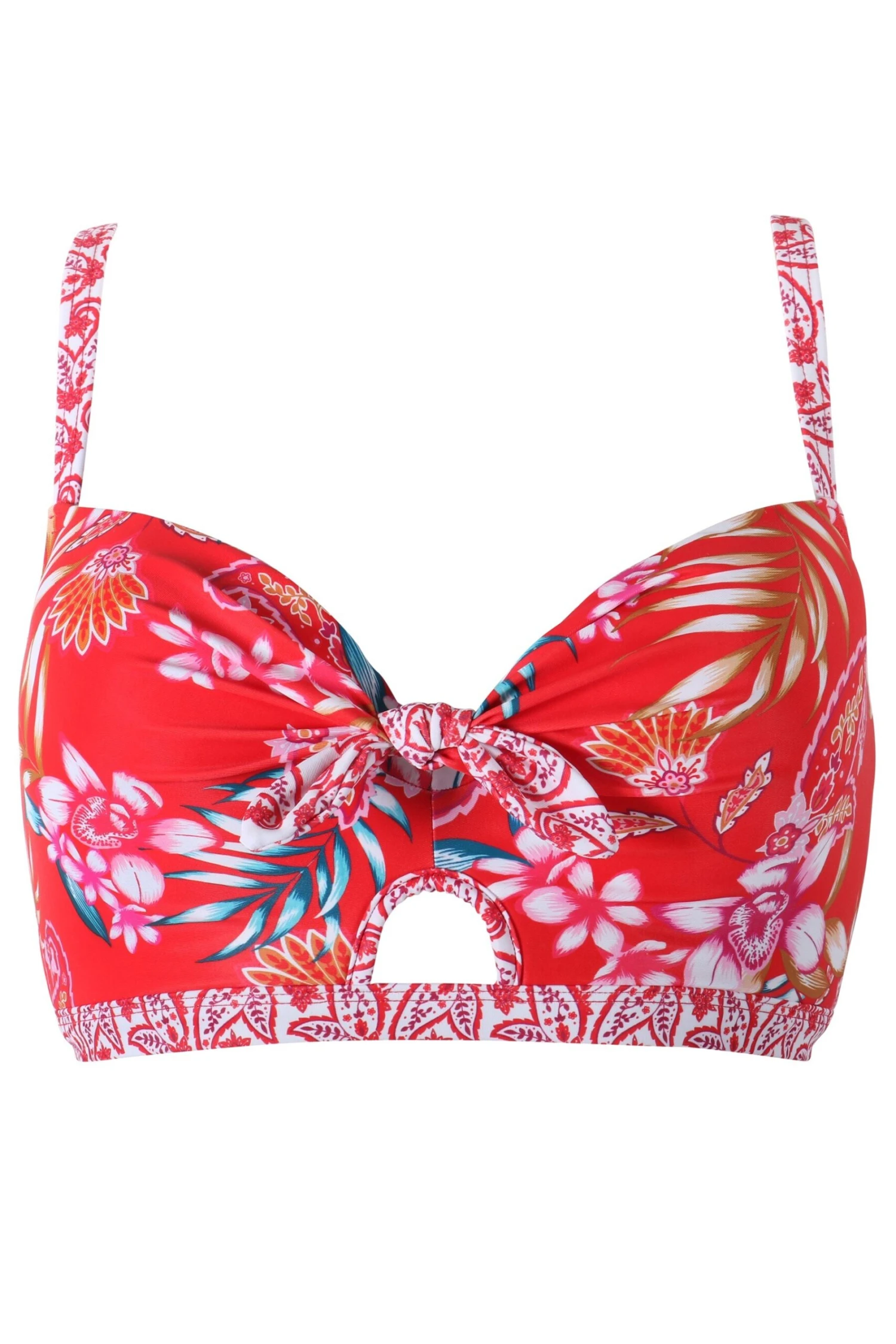 Pour Moi Horizon Wattiertes Bügel-Top Mit Schnürung 5 Pour Moi Horizon Wattiertes Bügel-Top Mit Schnürung – Bild 3