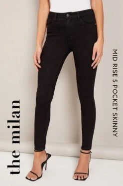 Friends Like These Gewaschene 5-Pocket-Skinny-Jeans