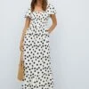 Friends Like These Puff Sleeve Square Neck Jersey Maxi Dress -Next || RIVER ISLAND Verkaufsgeschäft Q38415s