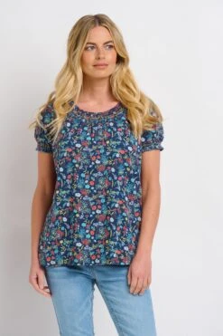 Brakeburn T-Shirt Mit Vintage-Blümchenmuster