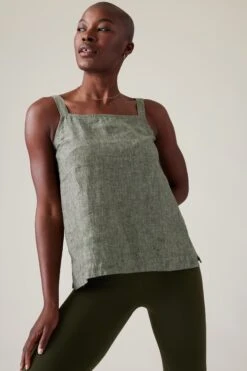Athleta Voyager Linen Tank