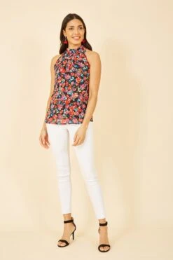 Yumi Geblümtes Neckholder-Top 9 Yumi Geblümtes Neckholder-Top -Next || RIVER ISLAND Verkaufsgeschäft R69066s3