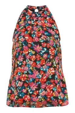 Yumi Geblümtes Neckholder-Top 11 Yumi Geblümtes Neckholder-Top -Next || RIVER ISLAND Verkaufsgeschäft R69066s5