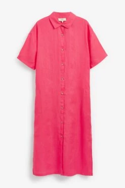 Next Hemdkleid In Midilänge Aus Leinen -Next || RIVER ISLAND Verkaufsgeschäft T09435s4