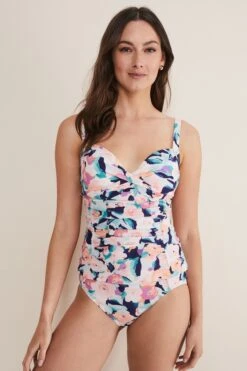 Phase Eight Charleston Geblümte Tankini-Hose, Natur