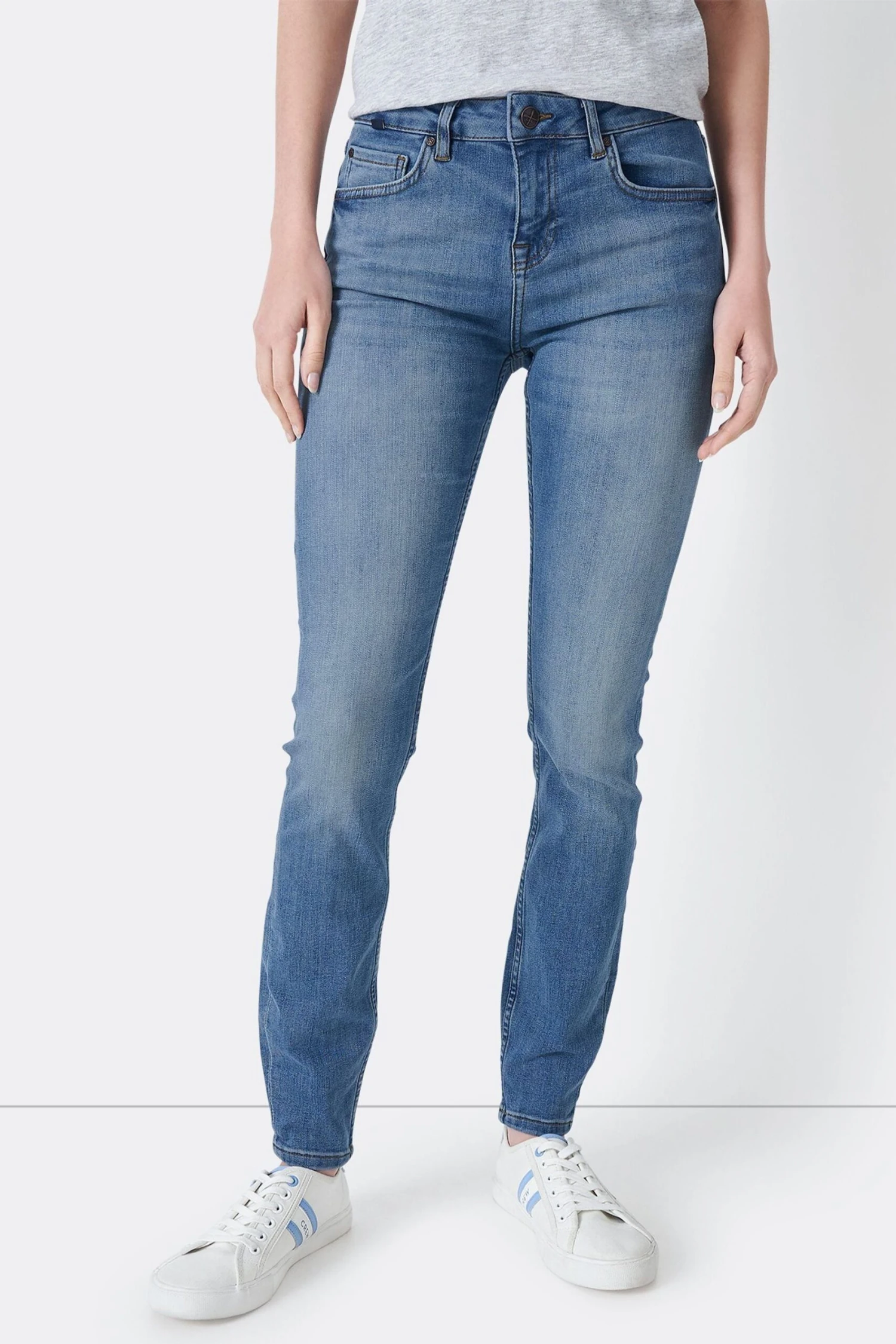 Crew Clothing Company Skinny-Jeans, Blau 3 Crew Clothing Company Skinny-Jeans, Blau