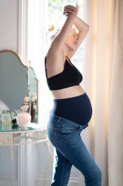 Seraphine Cropped-Jeans In Straight Leg, Blau, Umstandsmode -Next || RIVER ISLAND Verkaufsgeschäft T74850s4