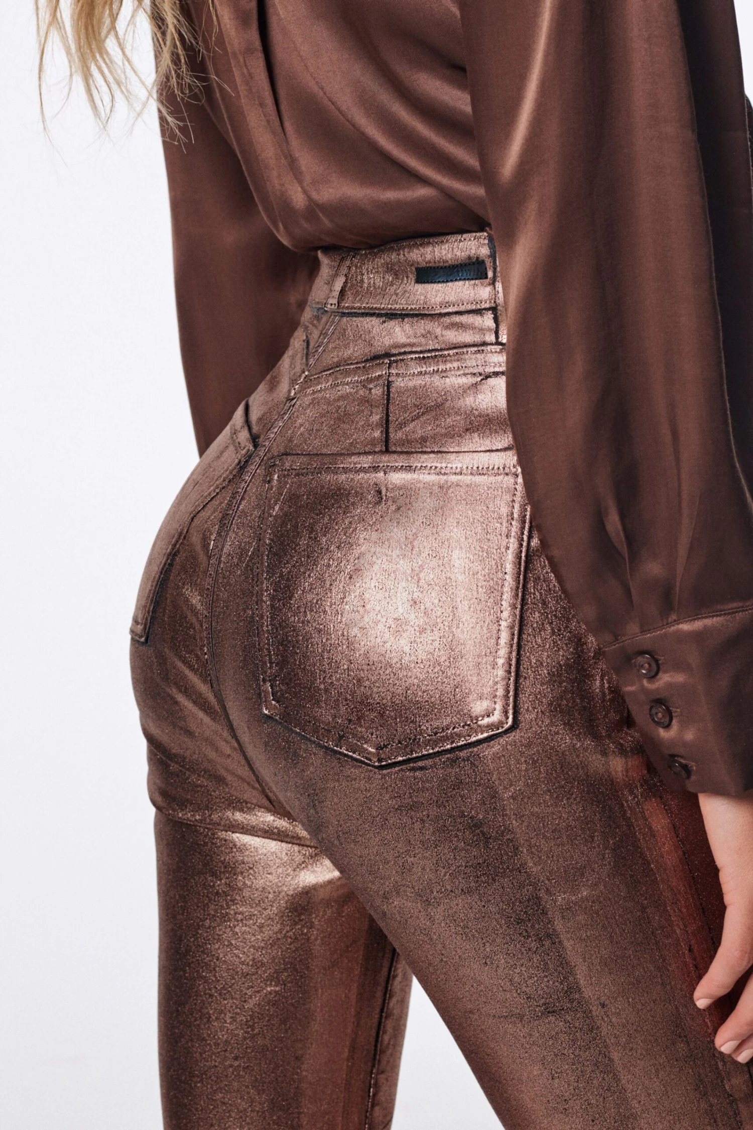 Next Bronze-Folie - Ultra High Rise Skinny-Jeans 10 Next Bronze-Folie - Ultra High Rise Skinny-Jeans – Bild 8
