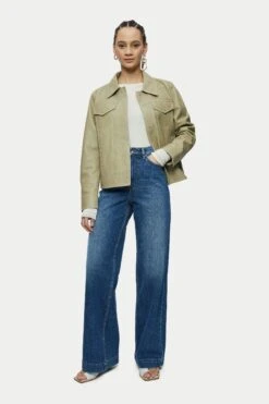 Jigsaw Balfour Jeans Mit Weitem Bein, Blau -Next || RIVER ISLAND Verkaufsgeschäft T99782s3
