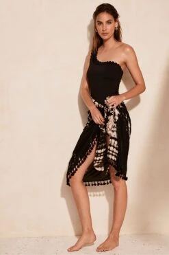 Mint Velvet Figurformender One-Shoulder-Badeanzug -Next || RIVER ISLAND Verkaufsgeschäft TV2824s4