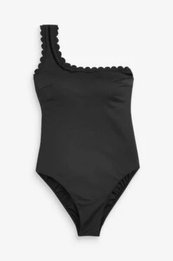 Mint Velvet Figurformender One-Shoulder-Badeanzug -Next || RIVER ISLAND Verkaufsgeschäft TV2824s8