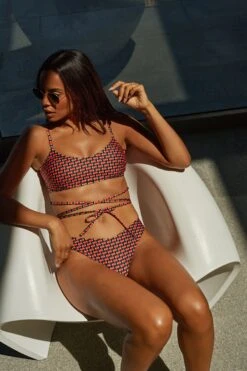 Next Bikinioberteil Mit Riemchendesign