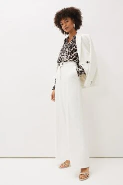 Phase Eight Solange Anzughose Mit Weitem Bein, Creme -Next || RIVER ISLAND Verkaufsgeschäft U17217s4