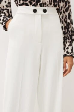 Phase Eight Solange Anzughose Mit Weitem Bein, Creme -Next || RIVER ISLAND Verkaufsgeschäft U17217s5