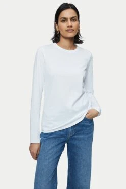 Jigsaw Langärmeliges Shirt Aus Supima-Baumwolle