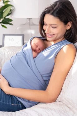 Seraphine Skin-To-Skin-Top Aus Baumwolle, Schieferblau -Next || RIVER ISLAND Verkaufsgeschäft U28052s3