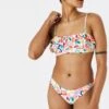 Accessorize Bandeau-Bikinitop Mit Farbtupfen