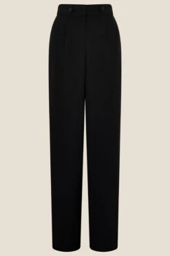 Monsoon Jamie Hose Mit Weitem Beinschnitt, Schwarz -Next || RIVER ISLAND Verkaufsgeschäft U44265s4