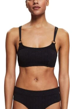 Esprit Wattiertes Strandtop, Schwarz -Next || RIVER ISLAND Verkaufsgeschäft U46043s3