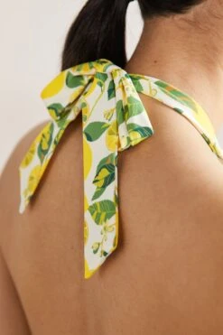 Boden Levanzo Badeanzug Mit Neckholder Und Raffung, Creme -Next || RIVER ISLAND Verkaufsgeschäft U49223s5