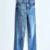 Own. Straight-Jeans Mit Mittelhohem Bund -Next || RIVER ISLAND Verkaufsgeschäft U51 858s
