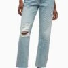 Allsaints Jungen April Jeans, Blau