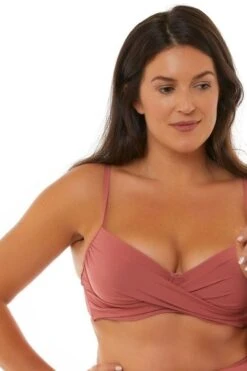 Seaspray Loretta Bügel-Bikinioberteil, Braun