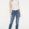 NYDJ Margot Girlfriend-Jeans Mit Umschlag, Mittelblau -Next || RIVER ISLAND Verkaufsgeschäft U74873s