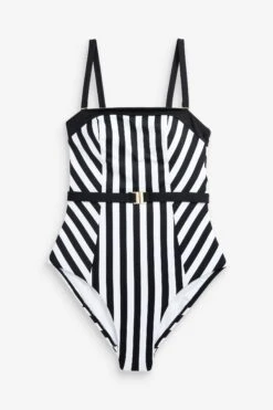 Bandeau-Badeanzug Mit Gürtel, Der Für Einen Flachen Bauch Sorgt 11 Bandeau-Badeanzug Mit Gürtel, Der Für Einen Flachen Bauch Sorgt -Next || RIVER ISLAND Verkaufsgeschäft U80 717s5