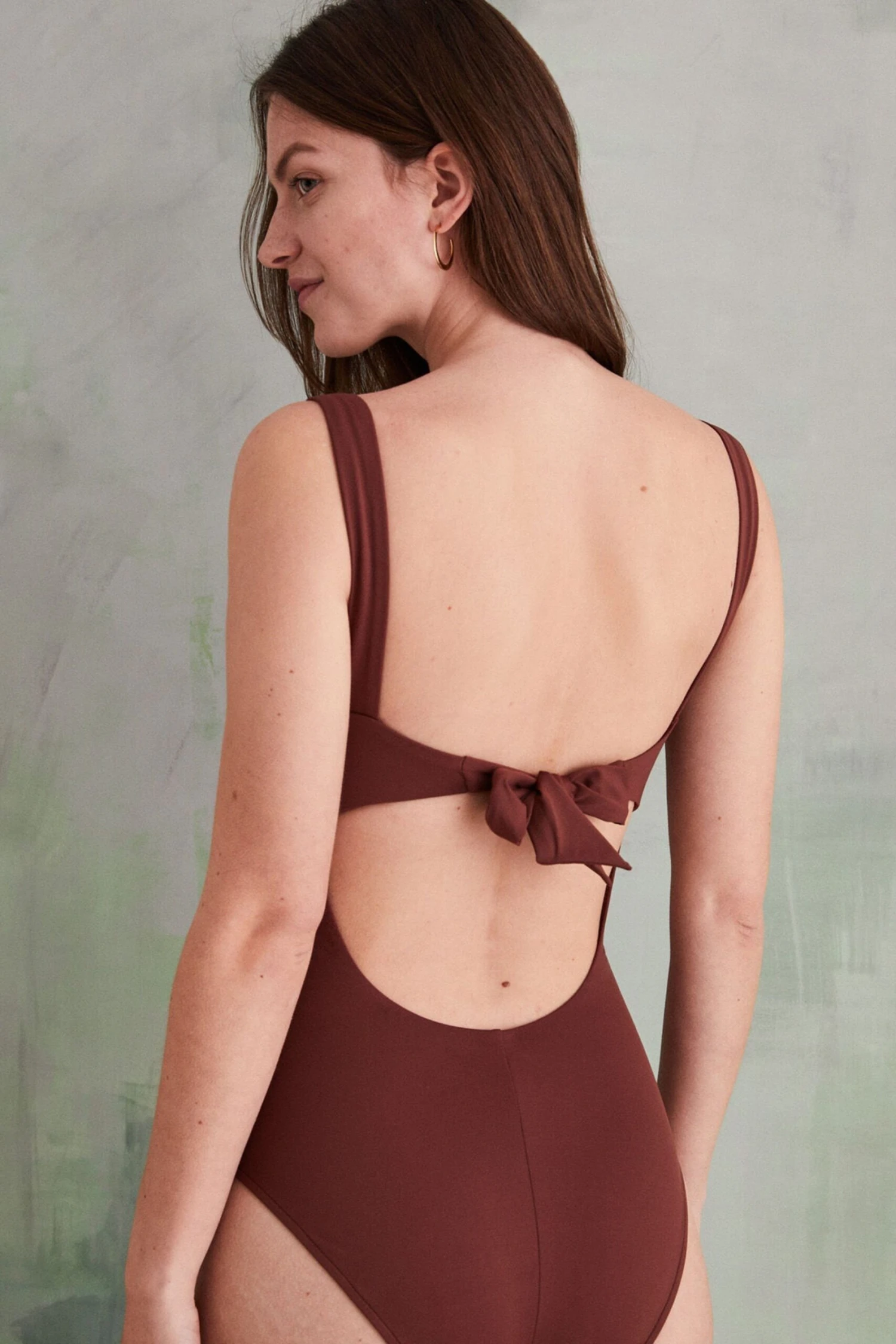 Women'secret Figurformender Badeanzug, Braun 4 Women'secret Figurformender Badeanzug, Braun – Bild 2